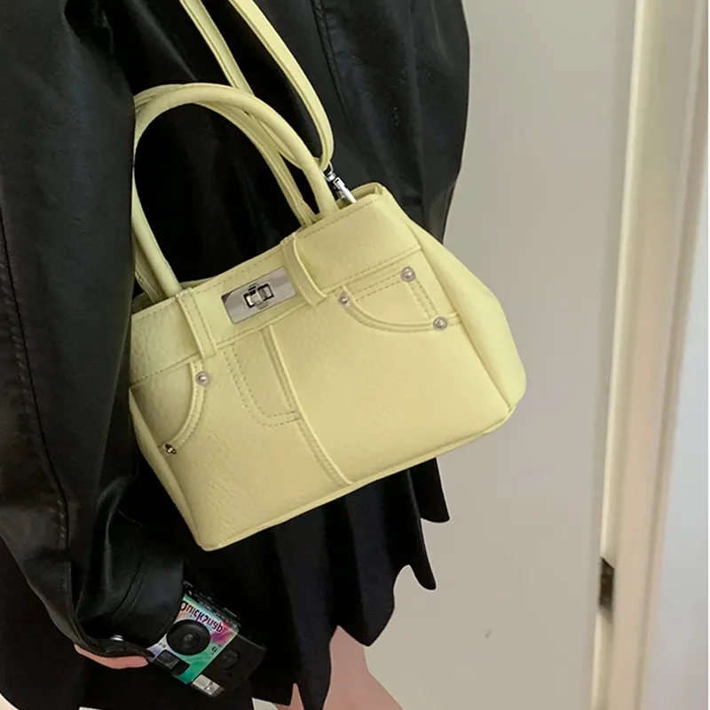 MARKANGARO PU Shoulder Bag Crossbody Bag Women's Black/White/Cheese Yellow/Glacier Blue-13