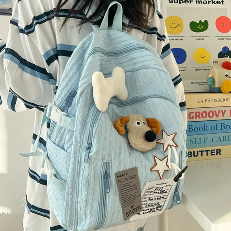 MARKANGARO Nylon University Student Campus Backpack Regular Unisex Multicolor-8