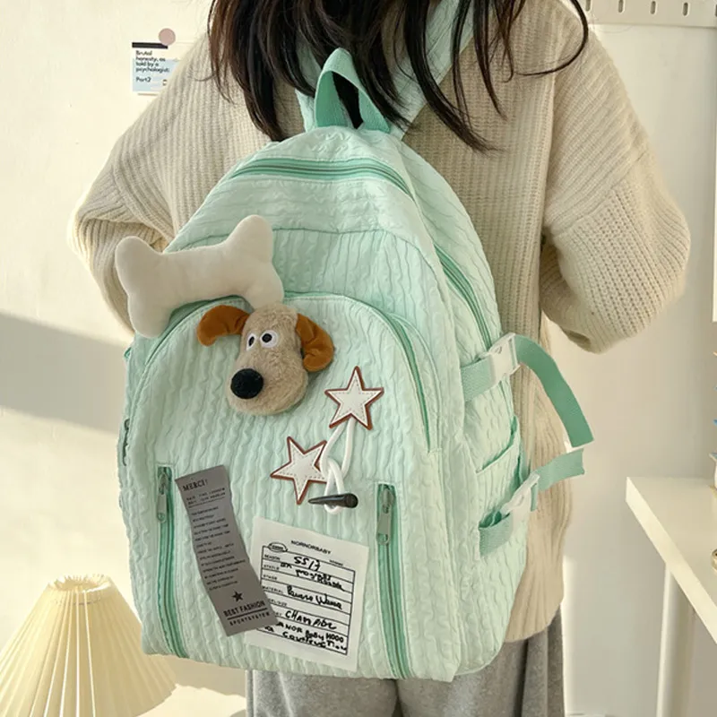 MARKANGARO Nylon University Student Campus Backpack Regular Unisex Multicolor-19
