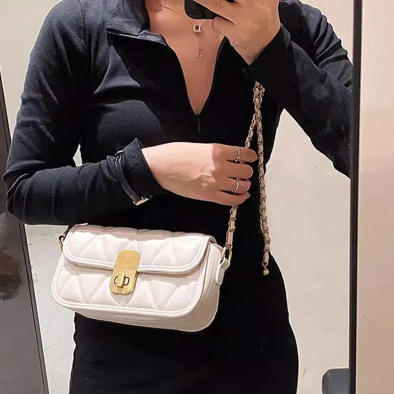 MARKANGARO PU Shoulder Bag Crossbody Bag Quality Feel Regular Unisex White/Pink/Red/Black-2