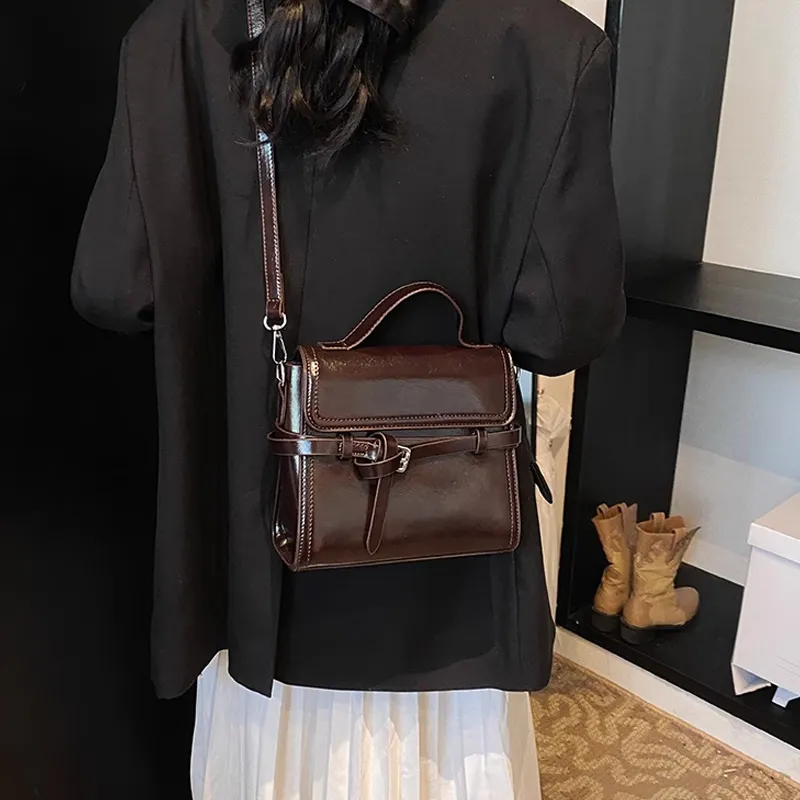 MARKANGARO PU Shoulder Bag, Crossbody Bag, Handbag Regular Women's Black/Gray/Pink/Brown-20