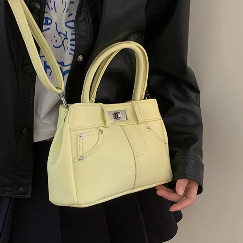 MARKANGARO PU Shoulder Bag Crossbody Bag Women's Black/White/Cheese Yellow/Glacier Blue-11