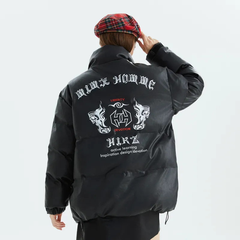 HIKZ Puffer Jacket Unisex Black-2