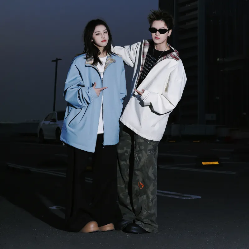 TESTUNG Fall Classic And Versatile Jackets & Coats Unisex-35