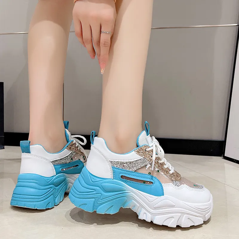 Daying Low Top Chunky Sneakers Women's-3