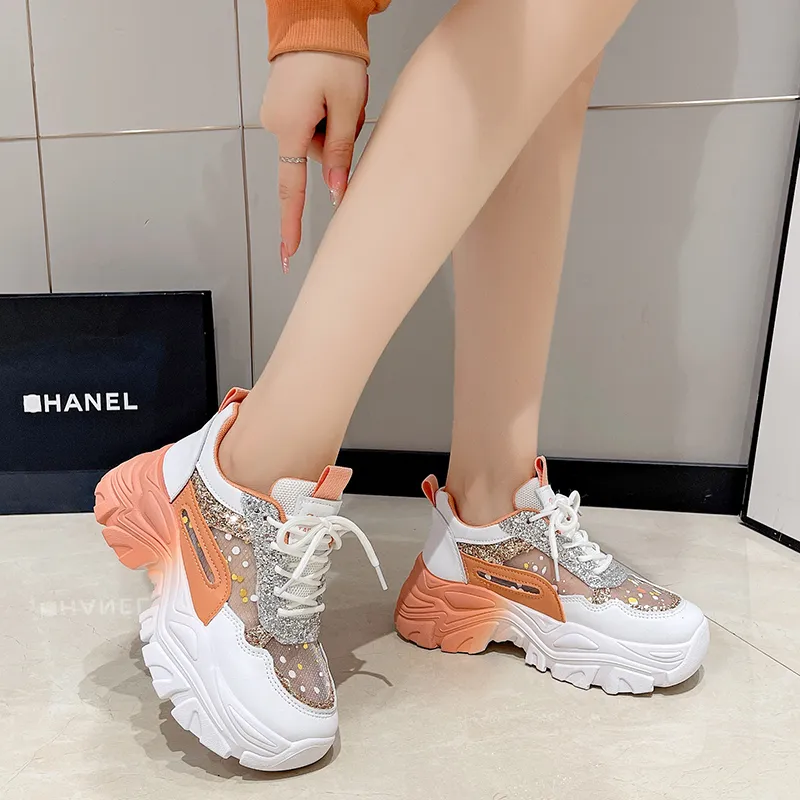 Daying Low Top Chunky Sneakers Women's-7