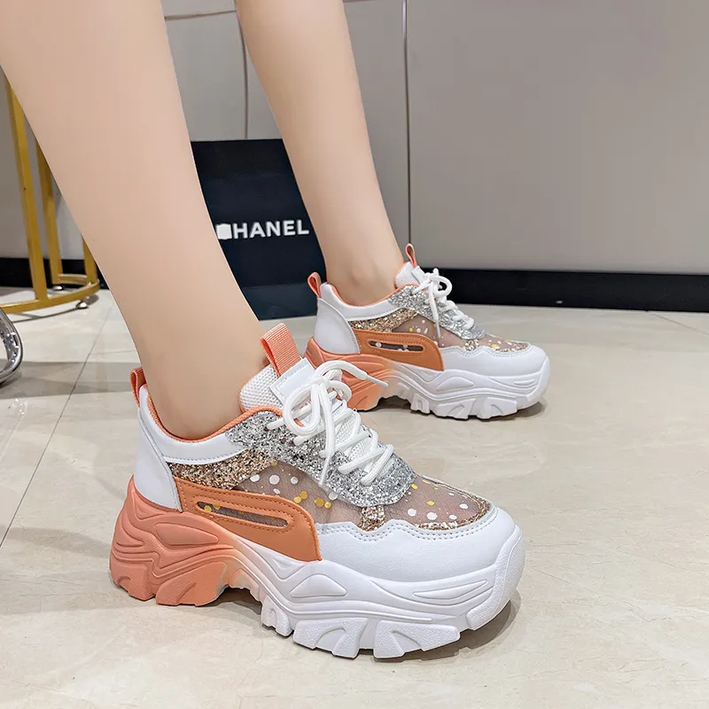 Daying Low Top Chunky Sneakers Women's-9