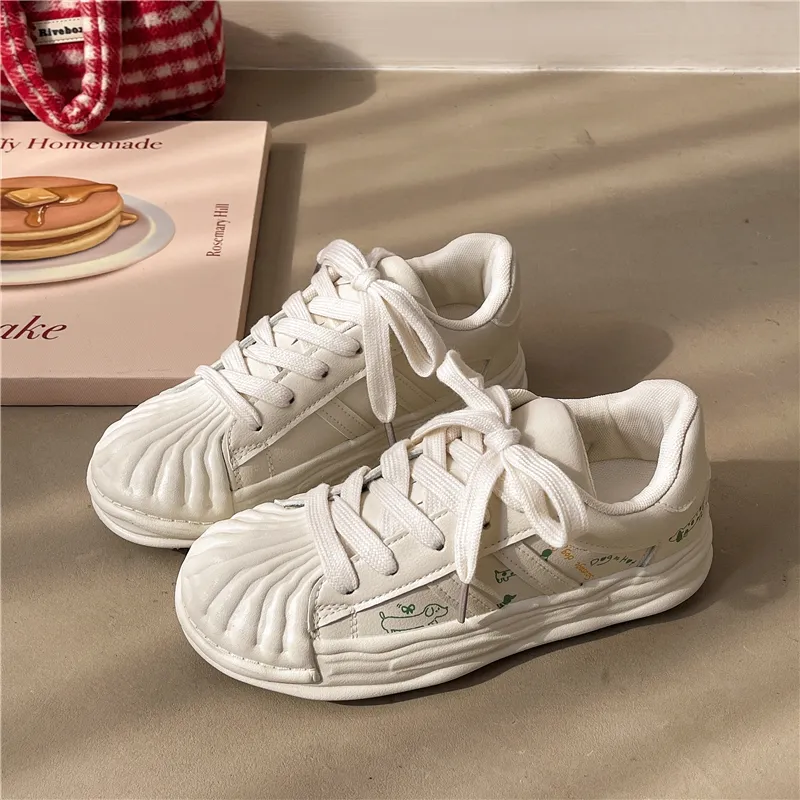 Daying Anti Slip And Wear Resistant Height Increasing Low Top Casual Shoes Women's-16