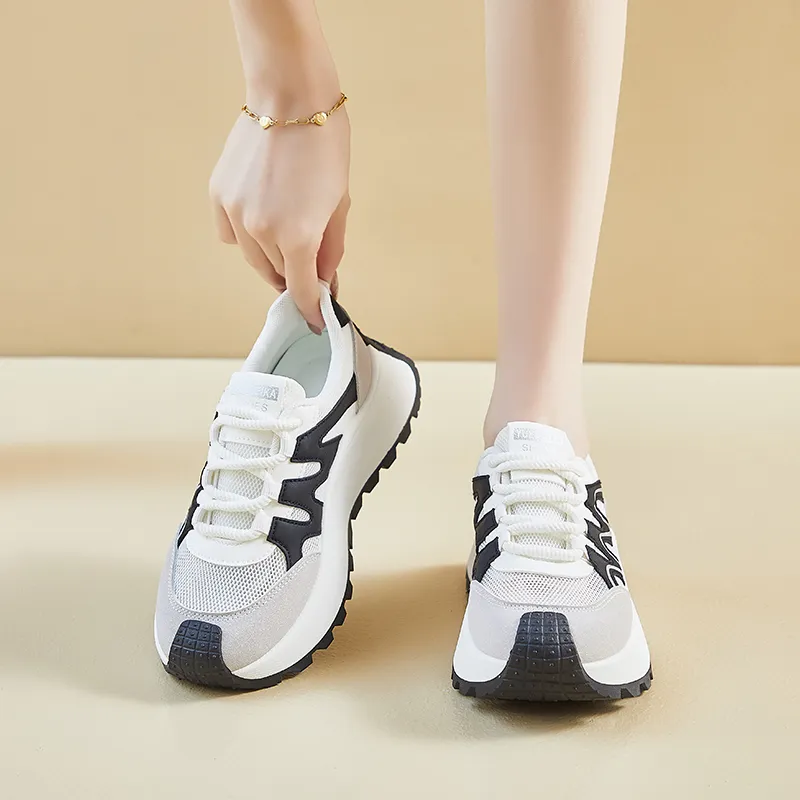 Daying Slip Resistant, Breathable, Height Increasing Low Top Casual Shoes Women's-14