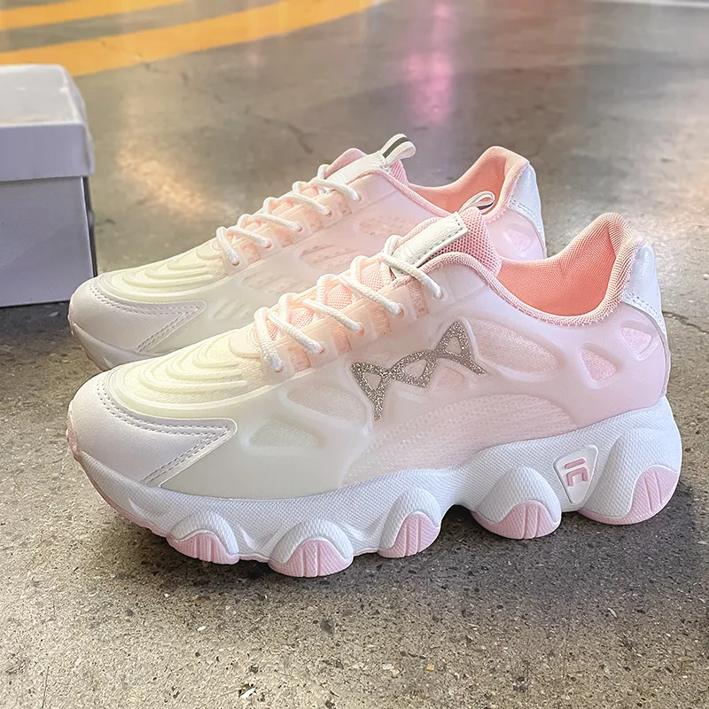Daying Breathable Height Increase Low Top Casual Shoes Women's-11