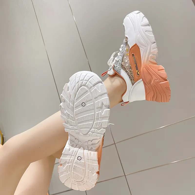 Daying Low Top Chunky Sneakers Women's-11