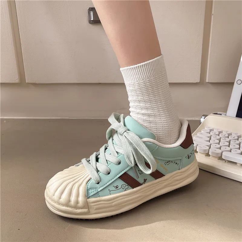 Daying Anti Slip And Wear Resistant Height Increasing Low Top Casual Shoes Women's-9
