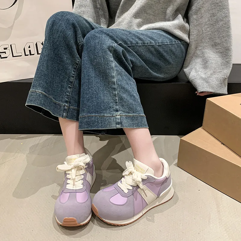 Daying Anti Slip Wear Resistant Low Top Casual Shoes Women's-12