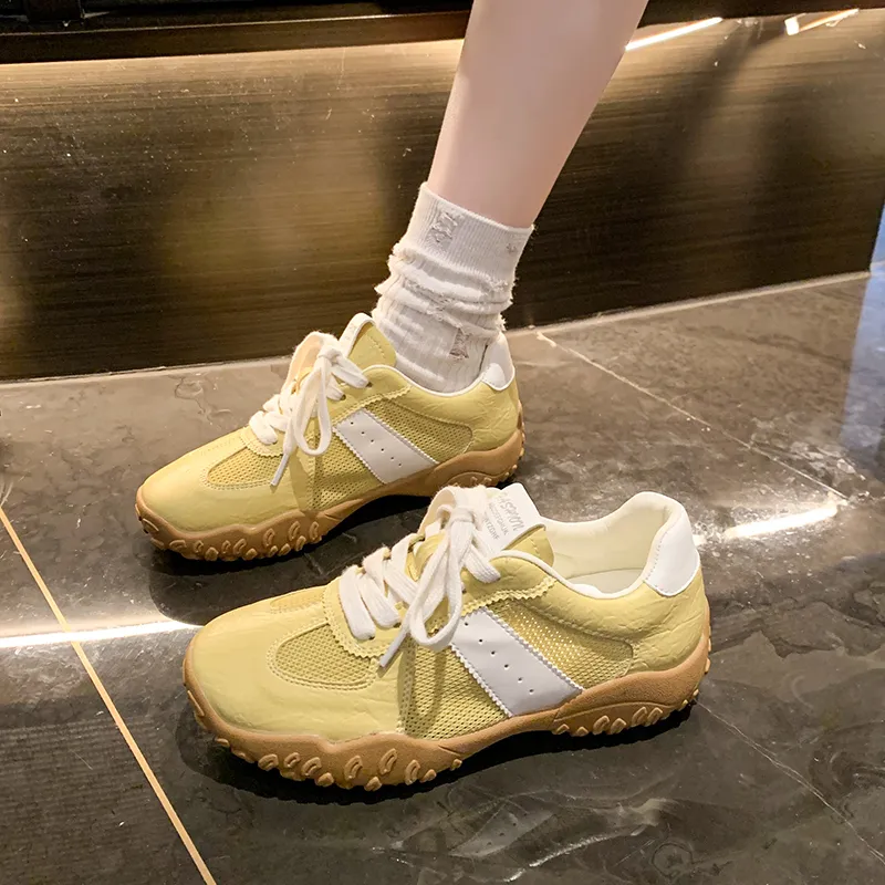 Daying Breathable Height Increase Low Top Casual Shoes Women's-13
