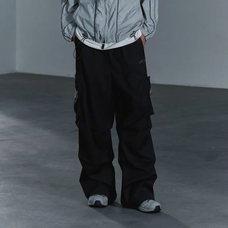 GRKC Casual Pants Unisex Black-4