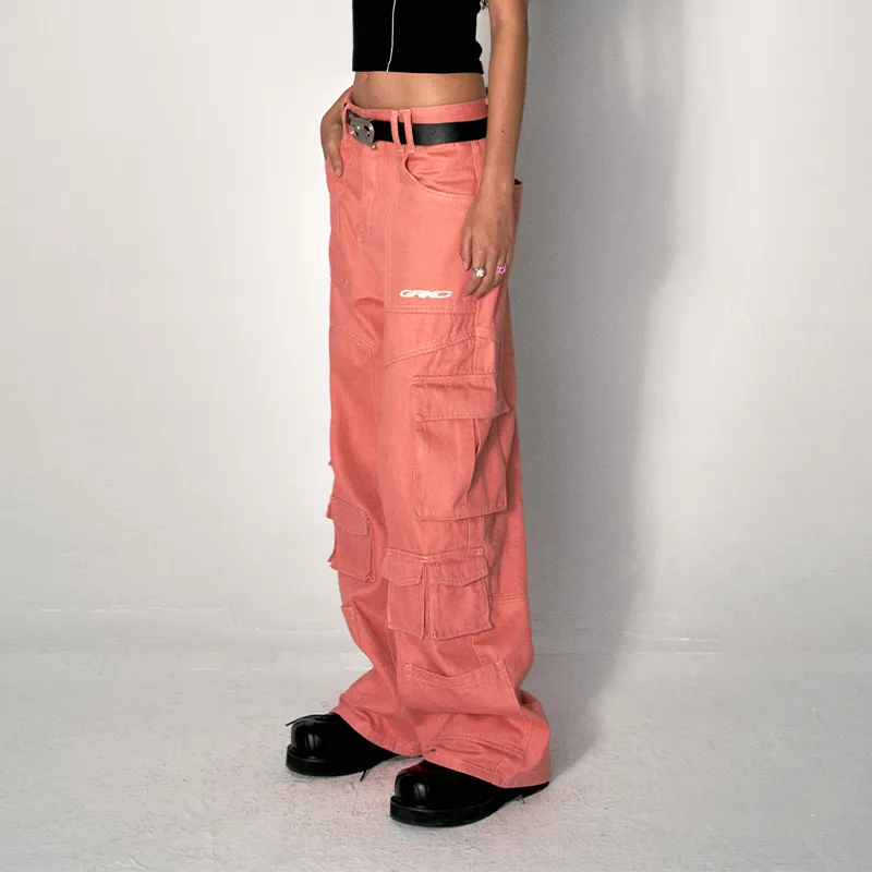 GRKC Cargo Pants Unisex Pink-2