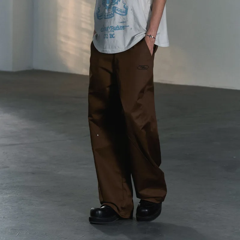 GRKC Casual Pants Unisex Coffee-6