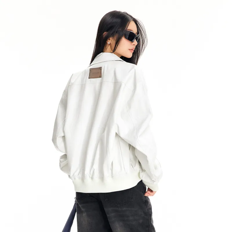 GRKC Jackets Coats Unisex White-5