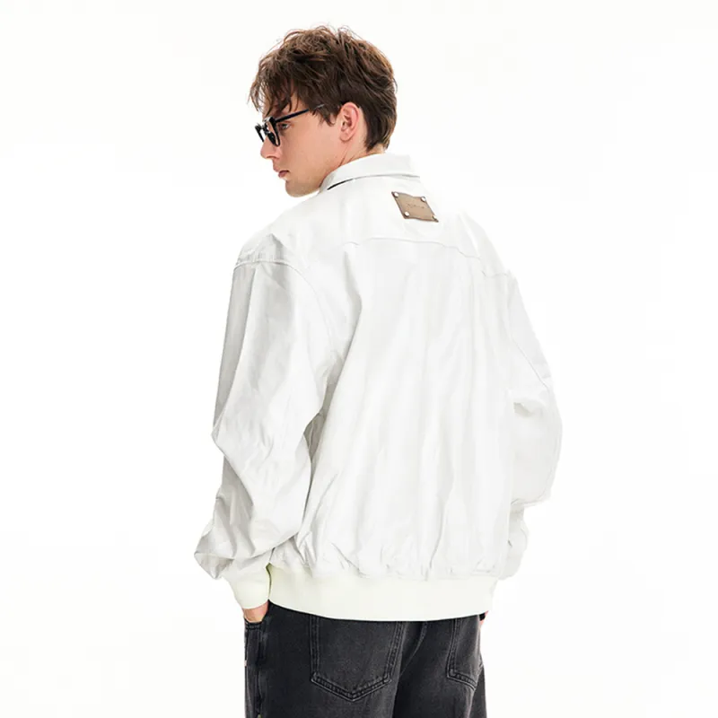 GRKC Jackets Coats Unisex White-6