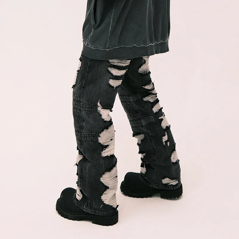 GRKC Jeans Unisex Washed Black-5