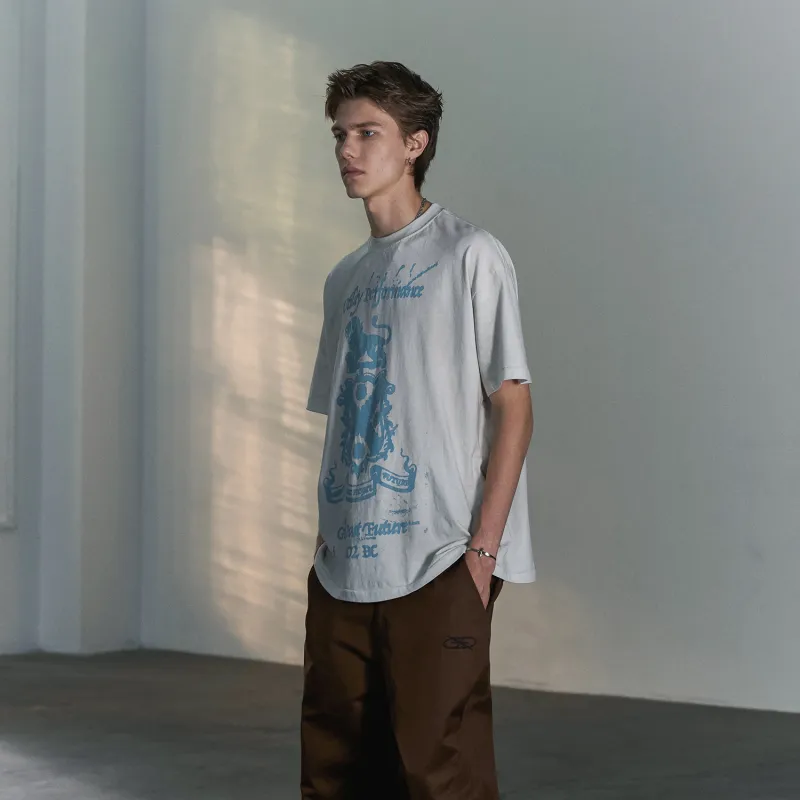 GRKC T Shirt Unisex Washed White-4