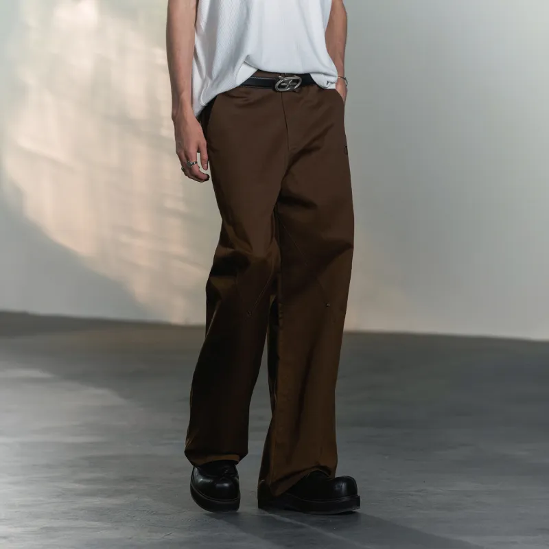GRKC Casual Pants Unisex Coffee-2