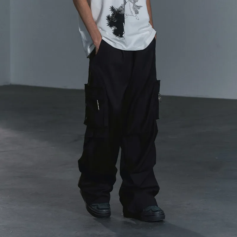 GRKC Casual Pants Unisex Black-6