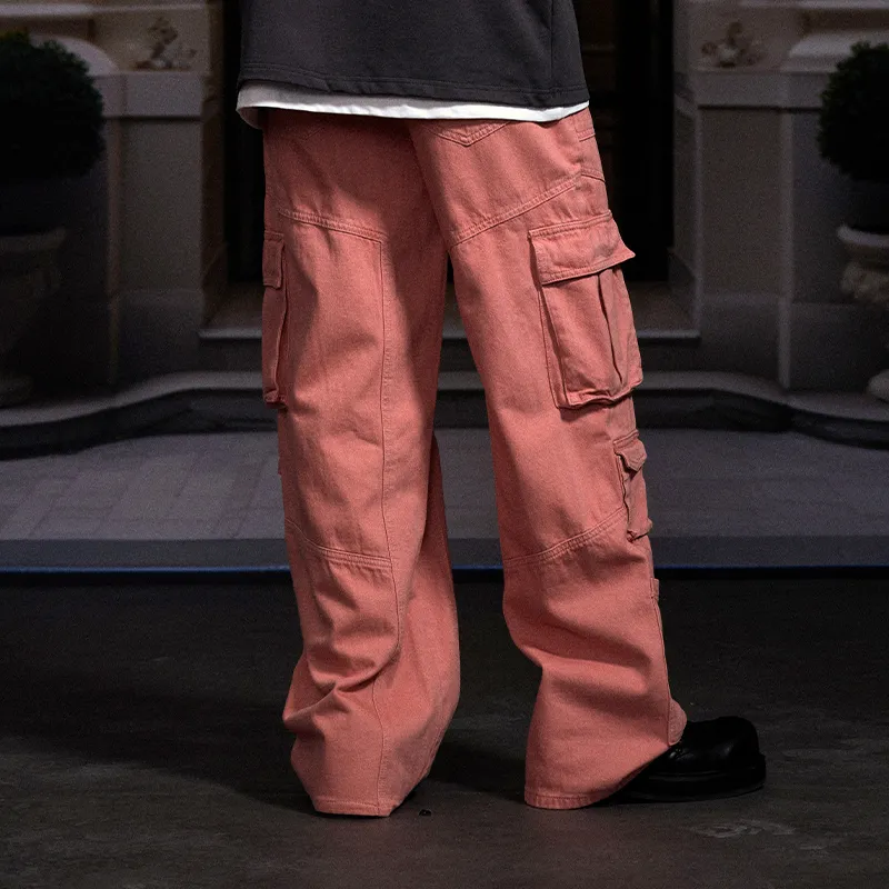 GRKC Cargo Pants Unisex Pink-4