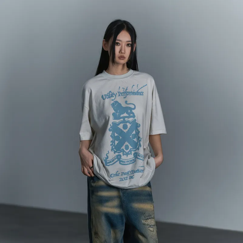 GRKC T Shirt Unisex Washed White-5