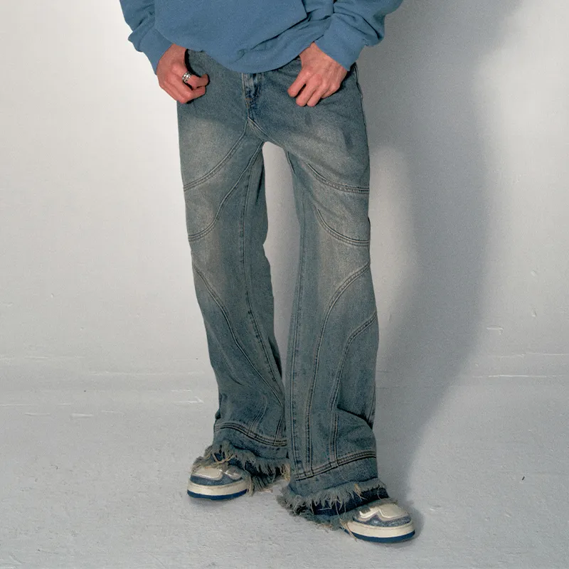 GRKC Jeans Unisex Washed Blue-3