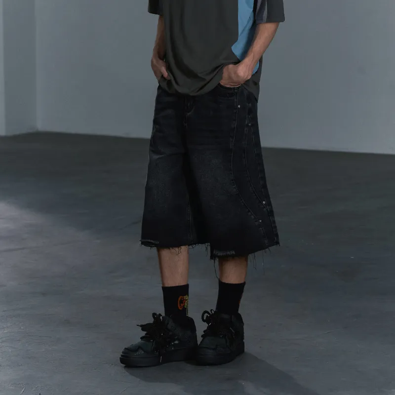 GRKC Denim Shorts Unisex-3