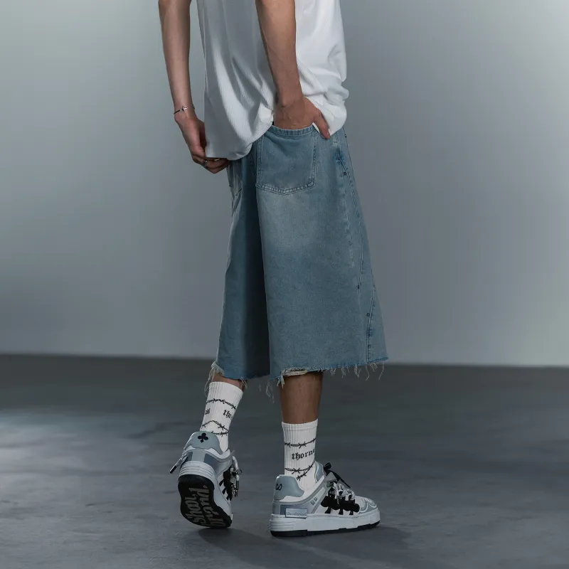 GRKC Denim Shorts Unisex-9