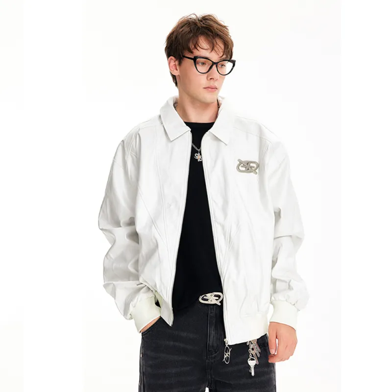 GRKC Jackets Coats Unisex White-2