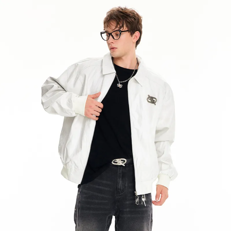 GRKC Jackets Coats Unisex White-3