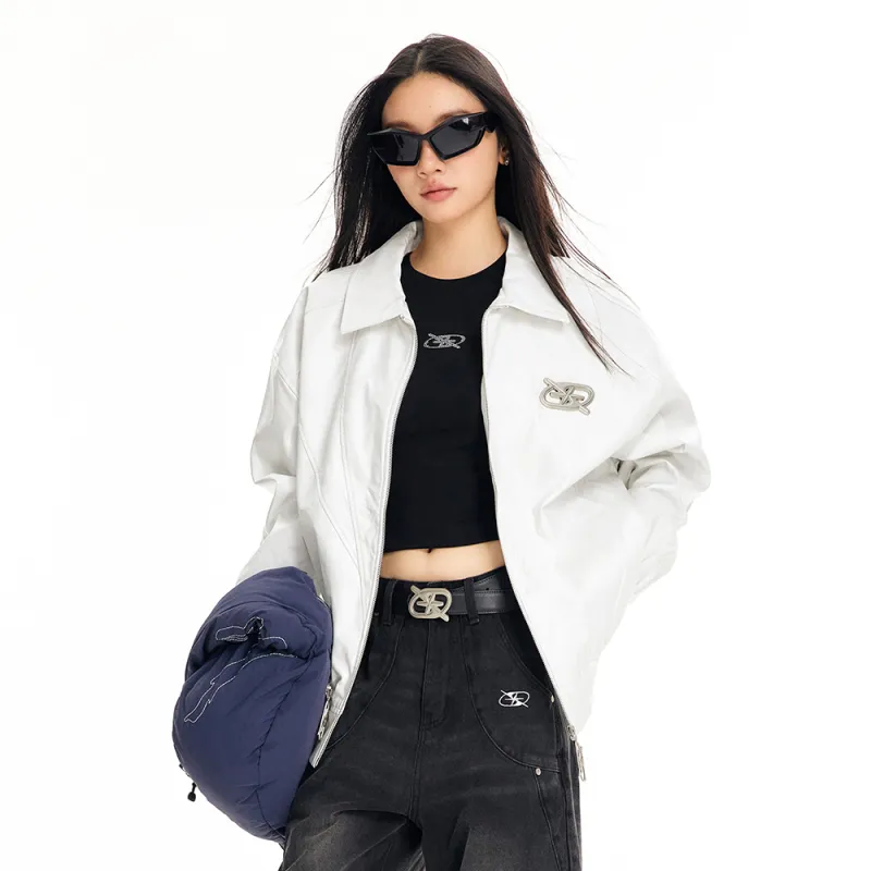 GRKC Jackets Coats Unisex White-4