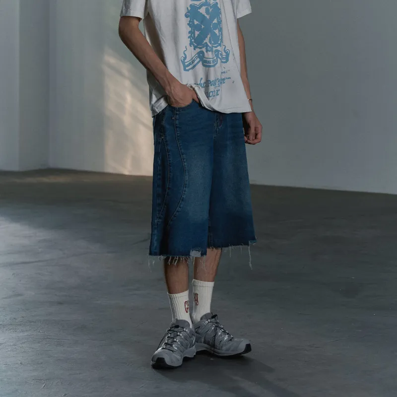 GRKC Denim Shorts Unisex-6