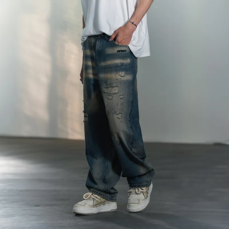 GRKC Jeans Unisex Blue-6