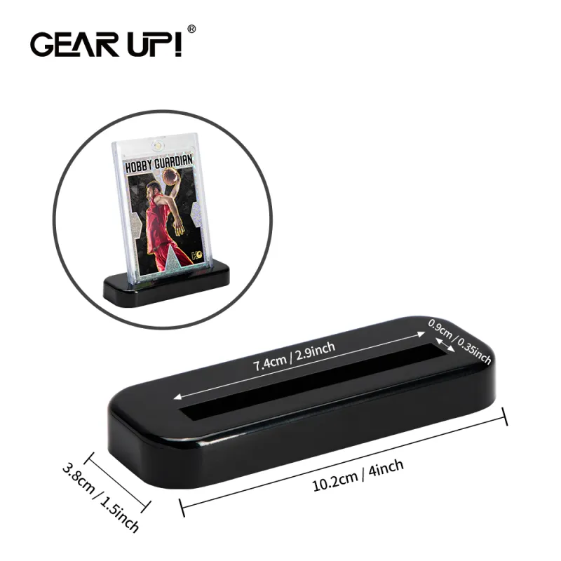 HobbyGuardian 35PT Card Protector Stand Shown Base Card Accessories 5/10 Pieces-2
