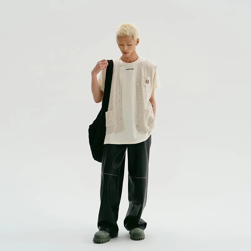Apparition Vest Unisex Antique White-4