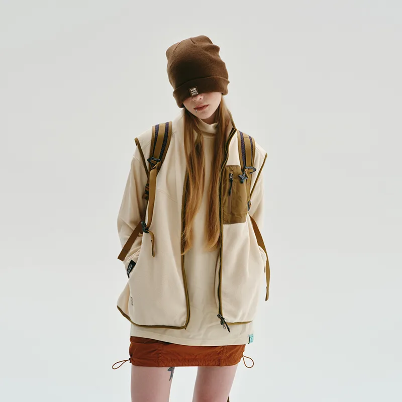 Apparition Vest Unisex Antique White-4