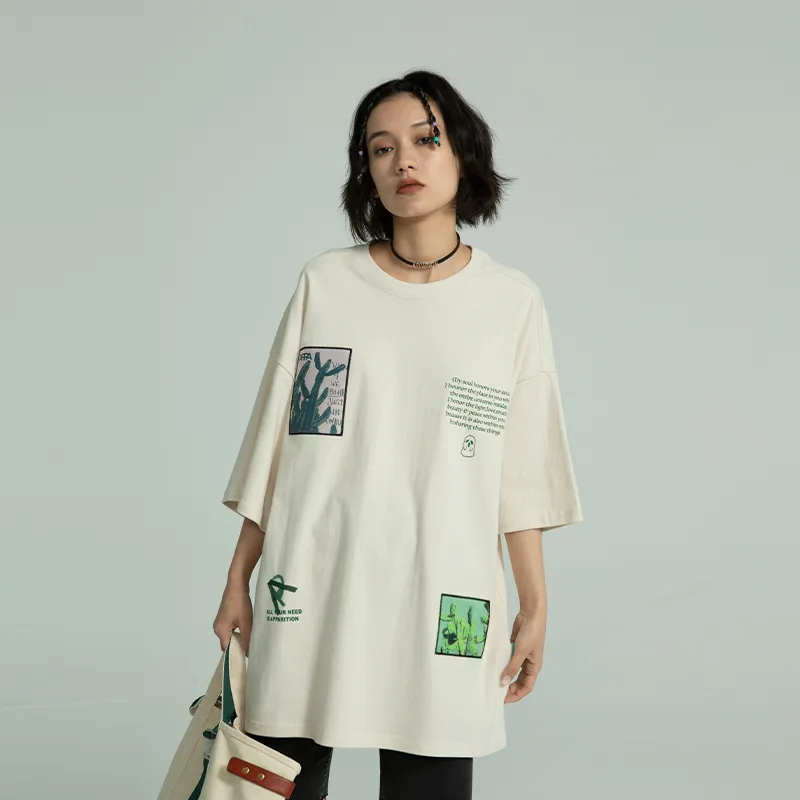 Apparition T Shirts Unisex Antique White-5