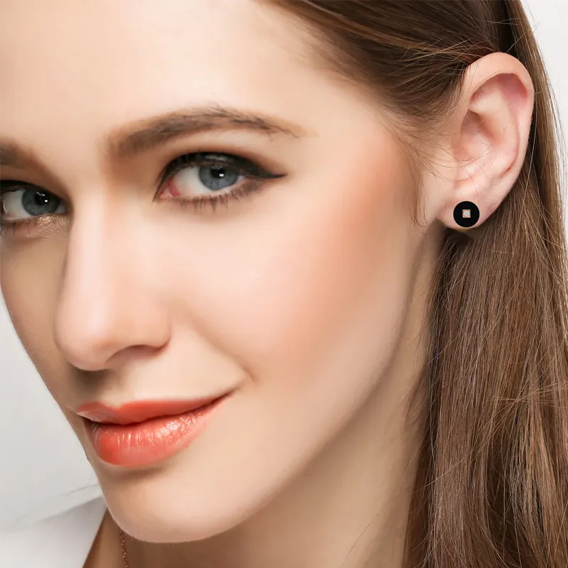 Avani Chalcedony Earrings Unisex-2