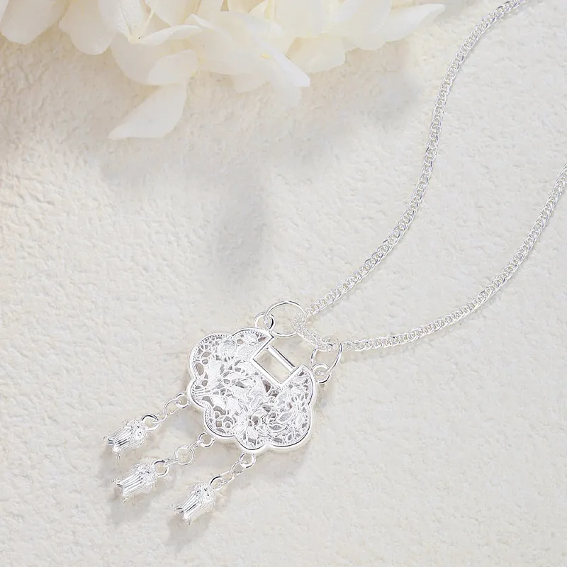 Avani 999 Fine Silver Necklaces Women's-2