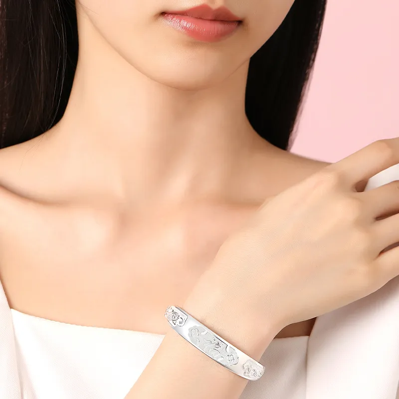 Avani 999 Fine Silver Bangles Women's-1