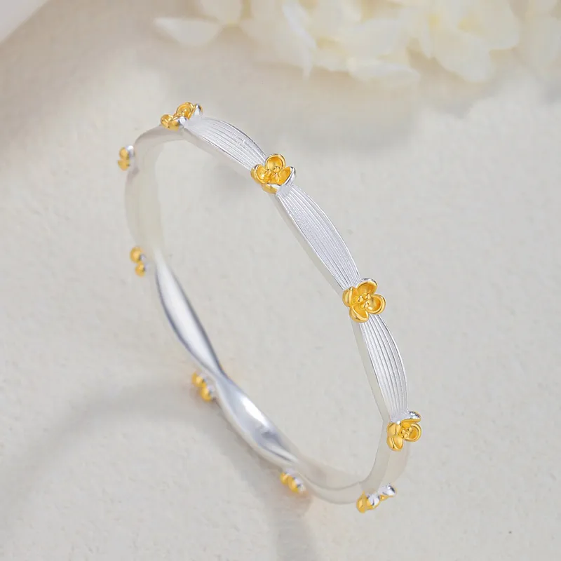 Avani 999 Fine Silver Sterling Silver Bracelets Women's-3