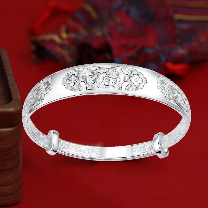 Avani 999 Fine Silver Bangles Women's-5