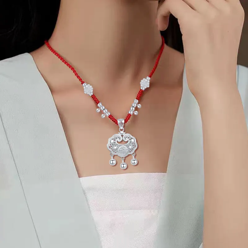 Avani 999 Fine Silver Necklaces Women's-14