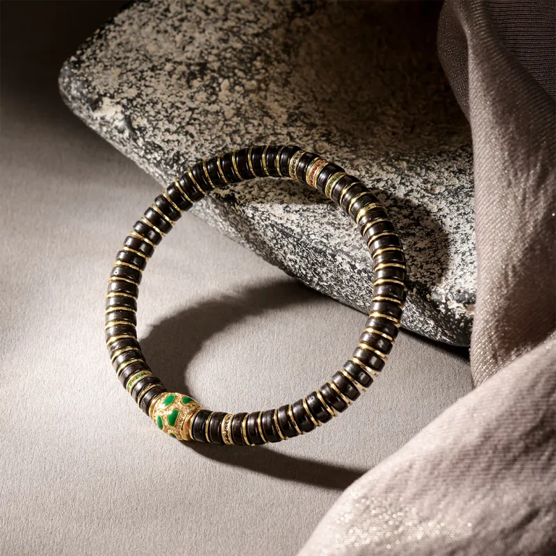 Honki Coconut Shell Beads Bracelets Unisex-1
