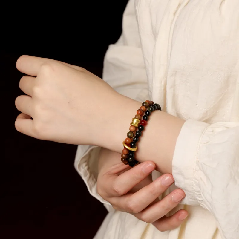 Honki Obsidian Bracelets Unisex-4