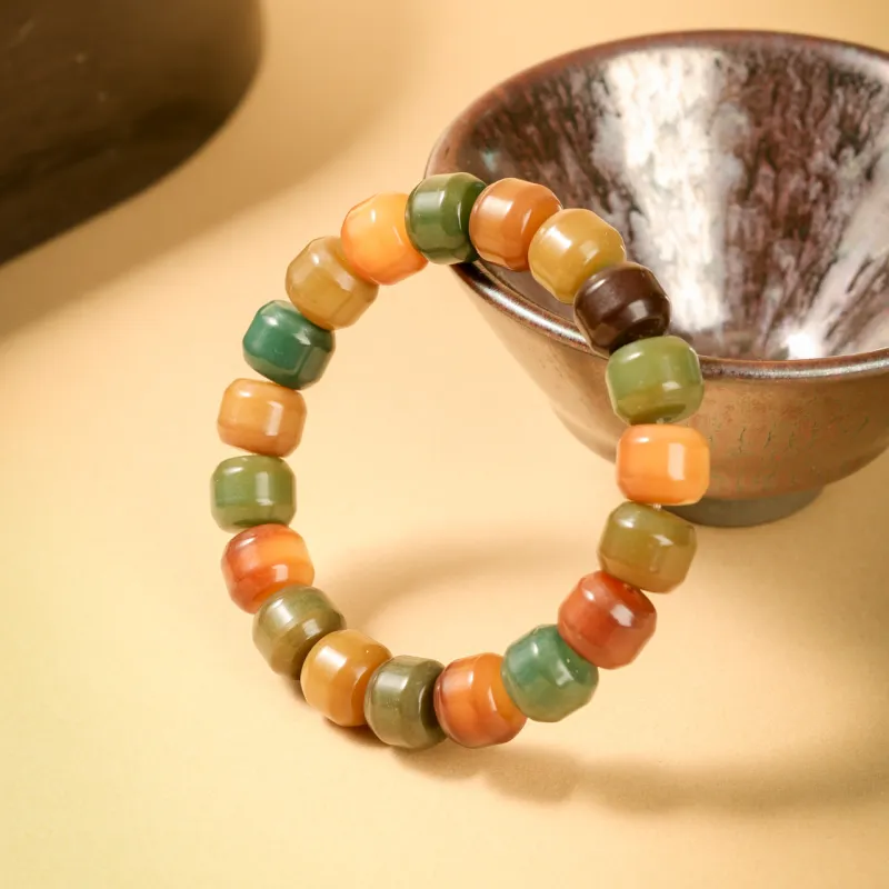 Honki Cacumen Platycladi Seeds Bodhi Bracelets Unisex-2